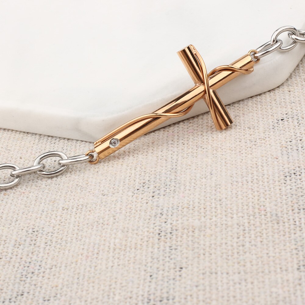 Jesus Cross Charms Bracelets