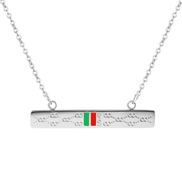 Luxury Brand Gold Color Necklace