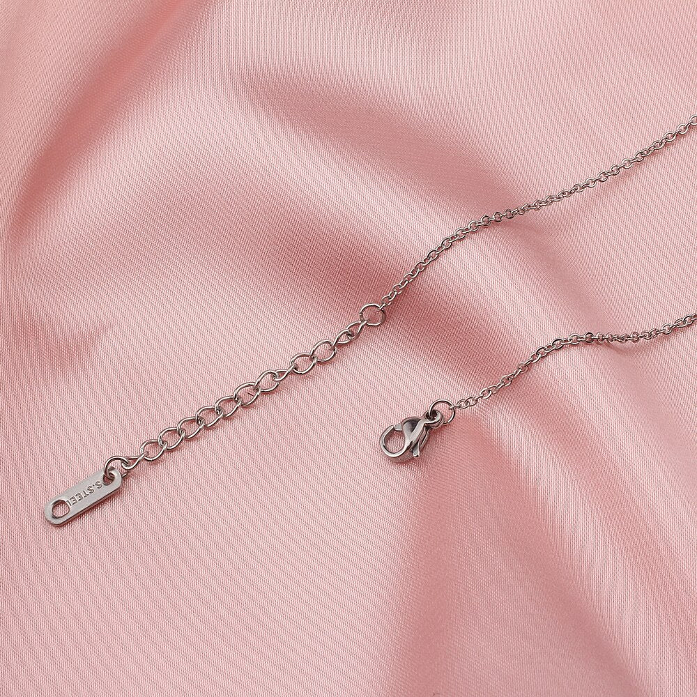 Hollow Hamsa Hand of Fatima Pendant Necklace