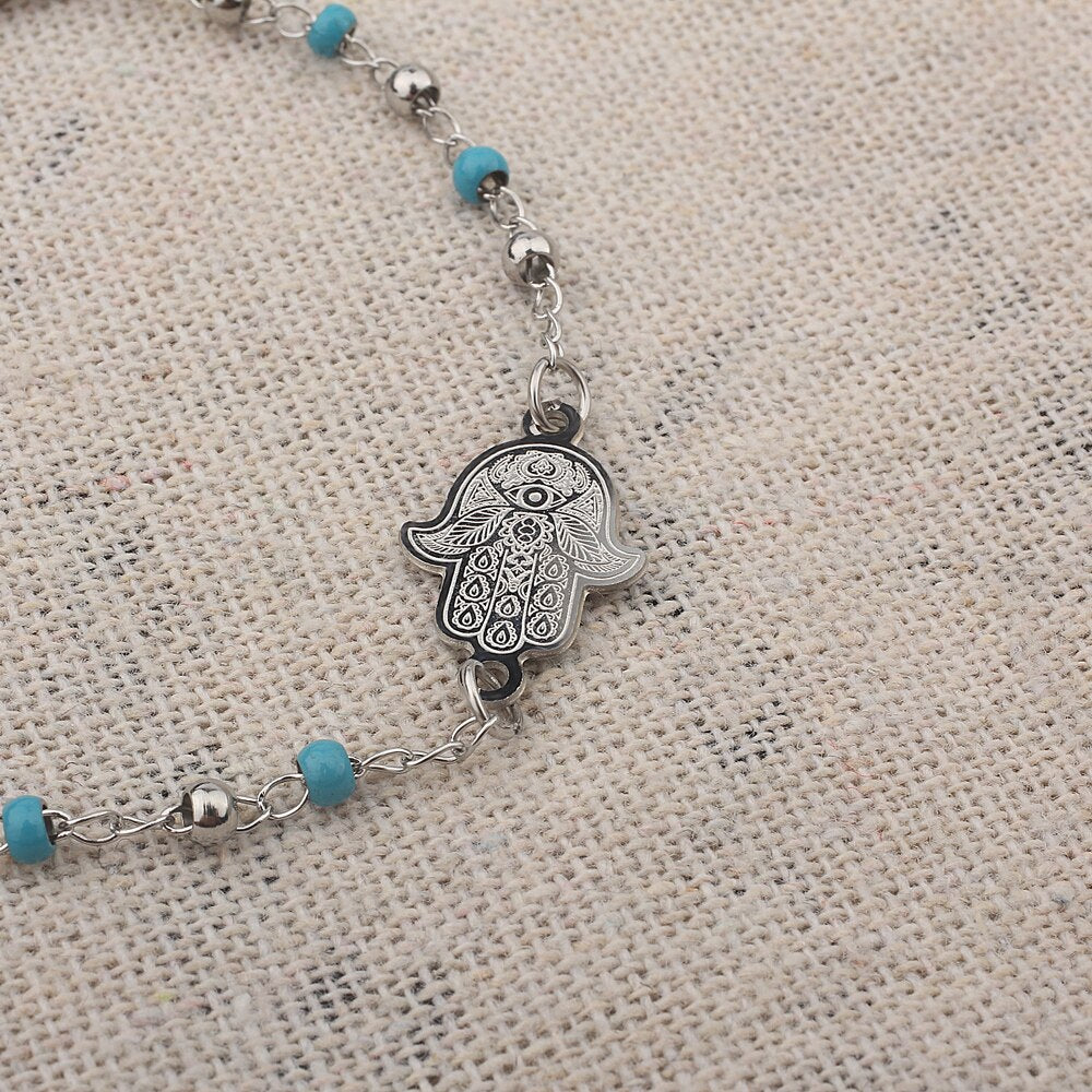 Muslim Hamsa Charms Bracelet