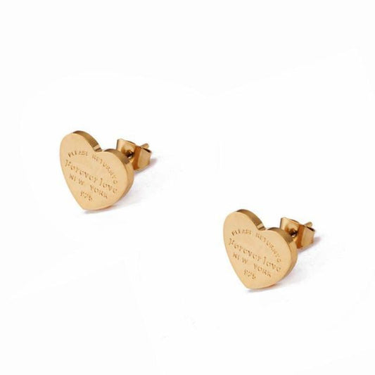 Heart Stud Earring