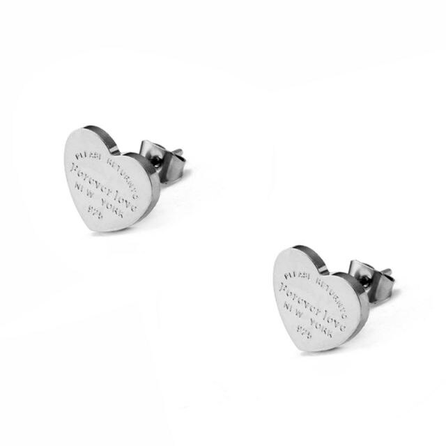 Heart Stud Earring