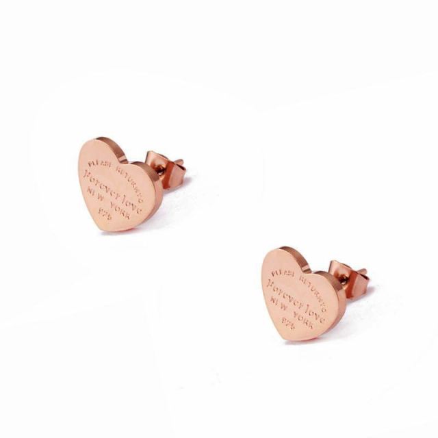 Heart Stud Earring