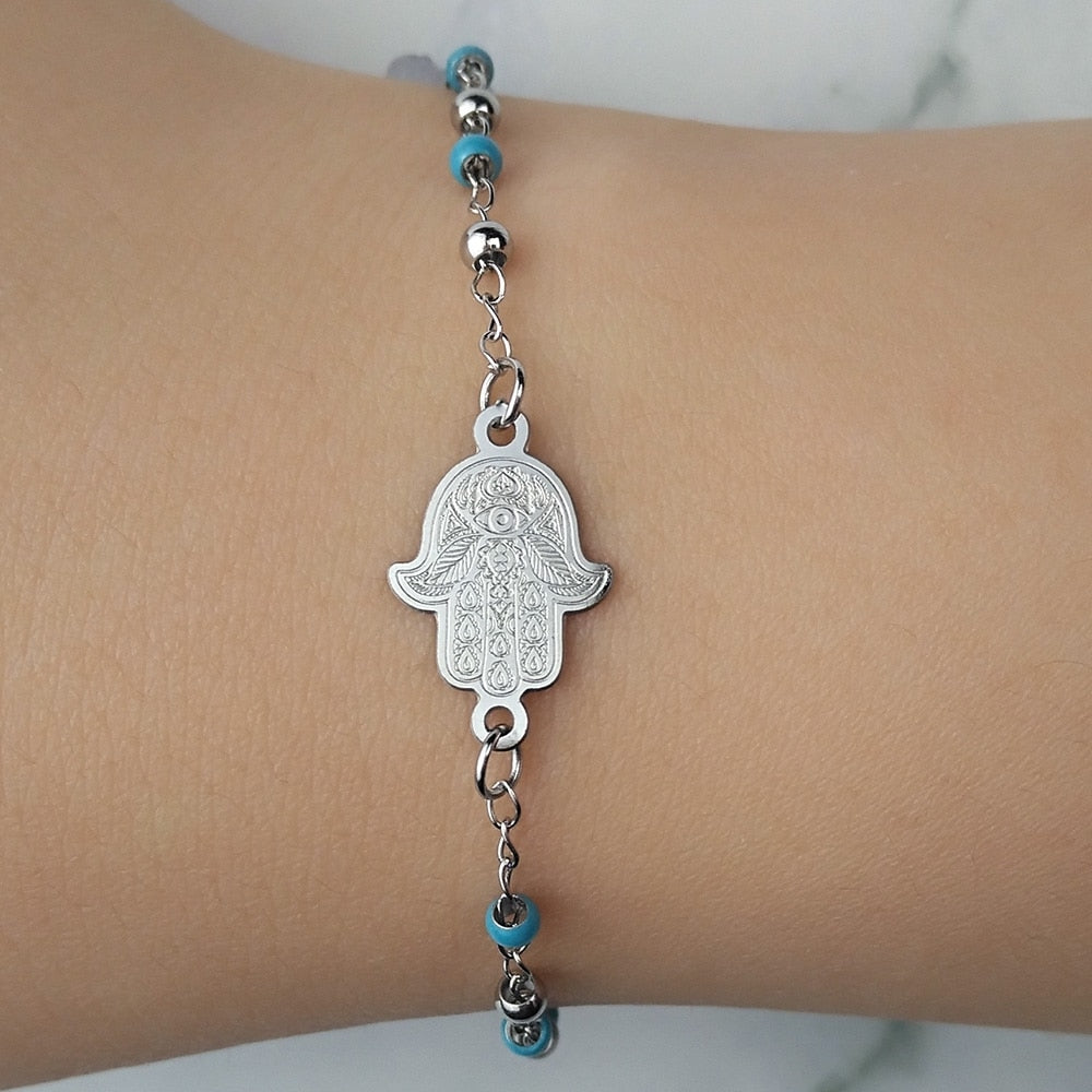 Muslim Hamsa Charms Bracelet