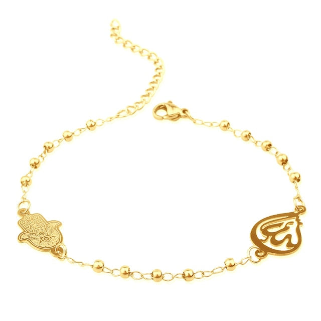 Muslim Hamsa Charms Bracelet