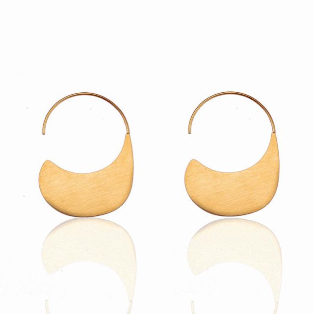 Moon Stud Earring