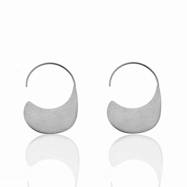 Moon Stud Earring