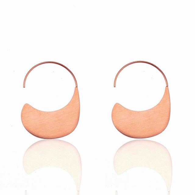 Moon Stud Earring