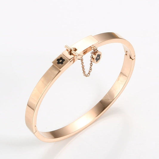 Luxury Flower Bangle Bracelet
