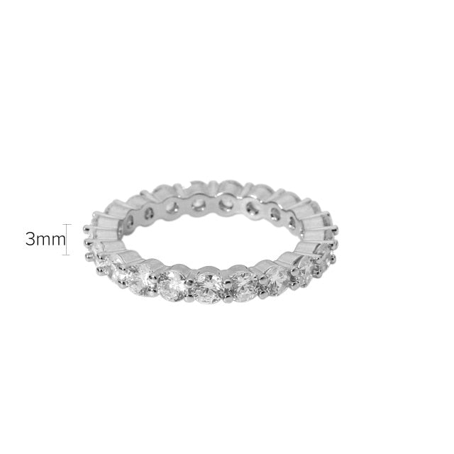 CZ Stones Shining Ring