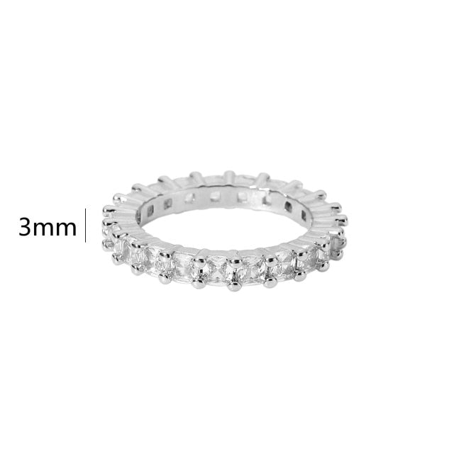 CZ Stones Shining Ring