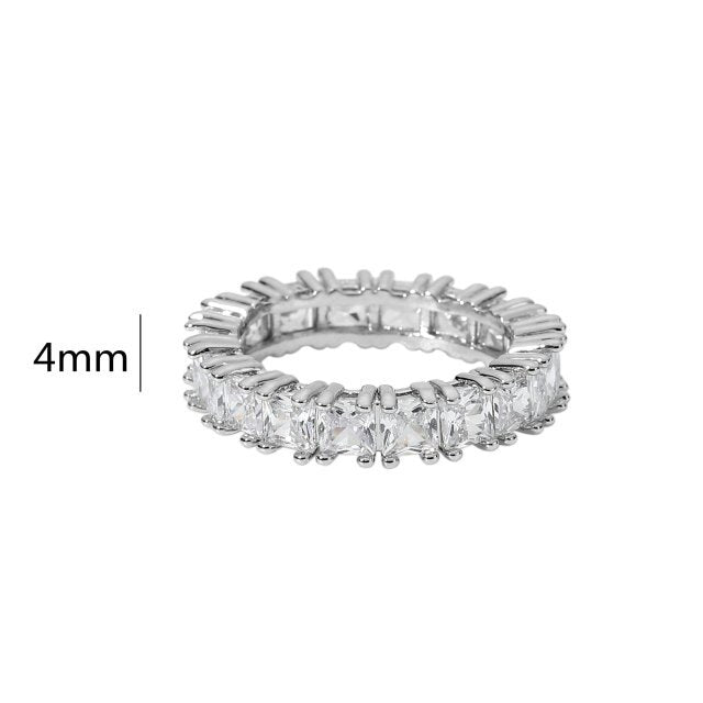 CZ Stones Shining Ring