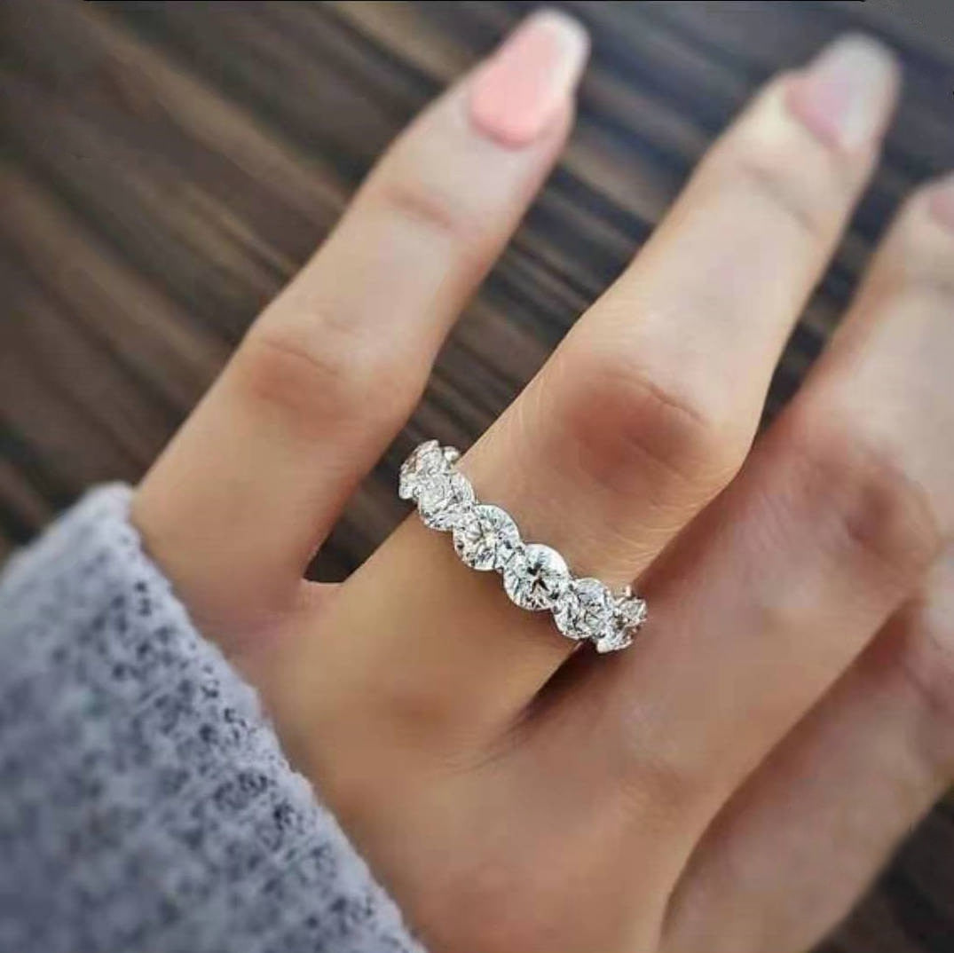 CZ Stones Shining Ring