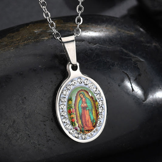 Virgin Mary Necklace