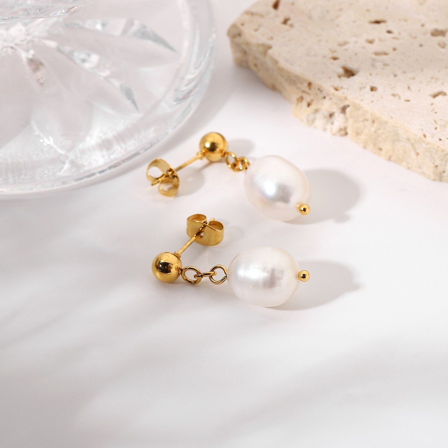 White Grapes Earring