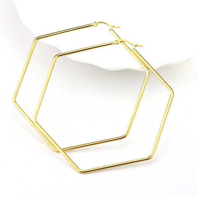 Geometric World Earring