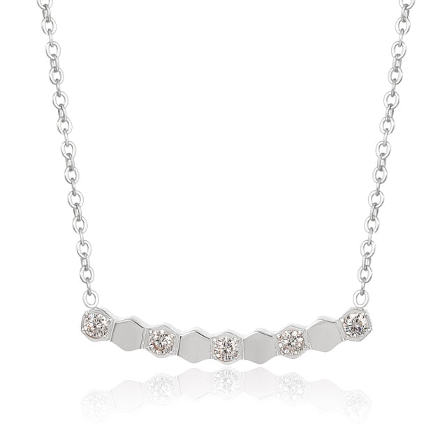 Honeycomb Style Necklace
