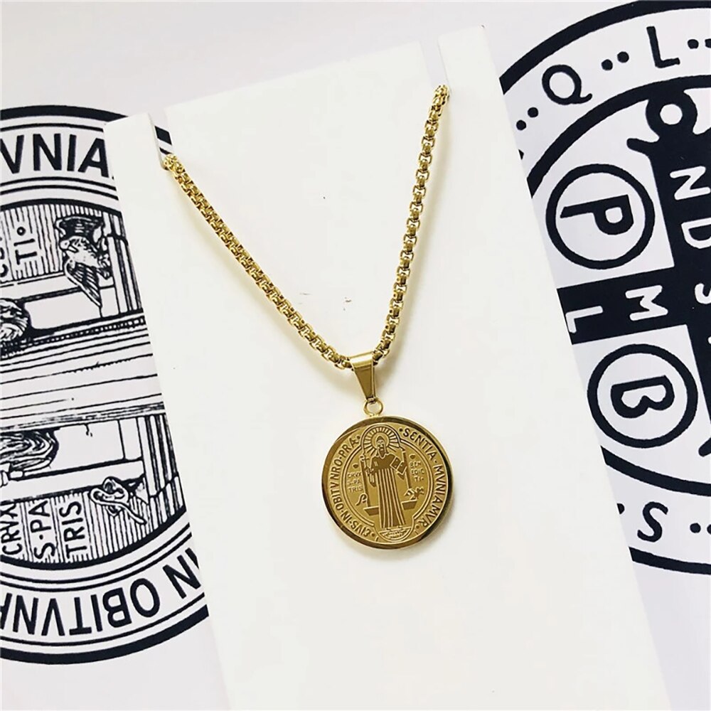 Saint Benedict Medal Necklace