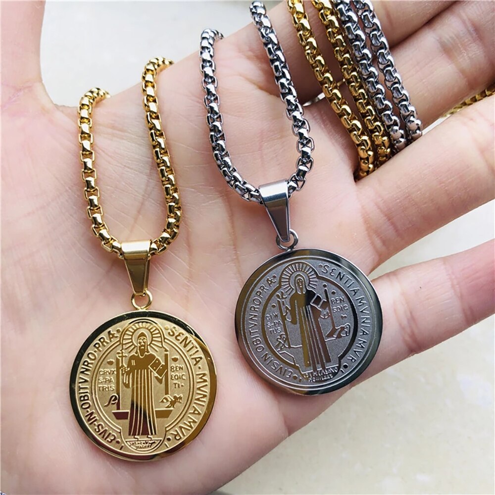 Saint Benedict Medal Necklace