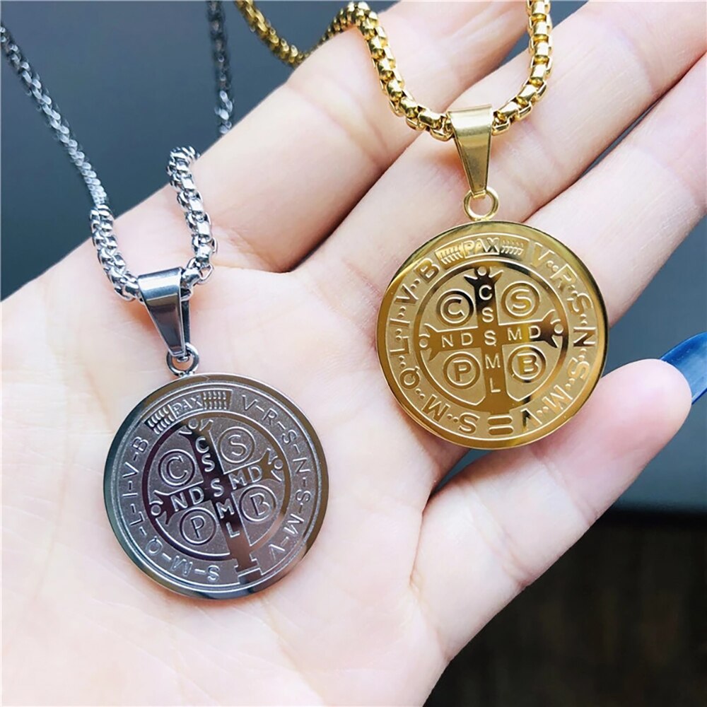 Saint Benedict Medal Necklace