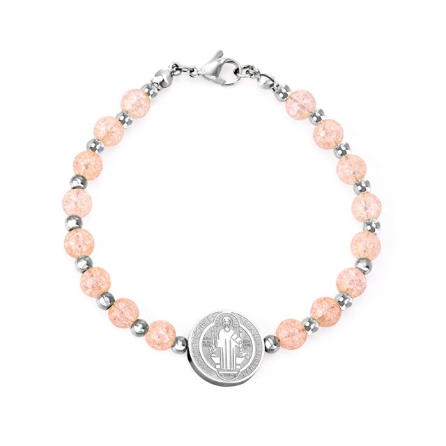 Catholic Religious Saint Benedict Medal Bracelet