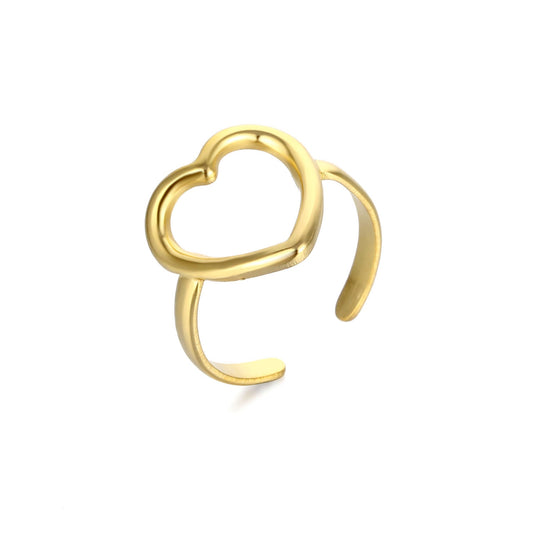 Hollow Heart Ring