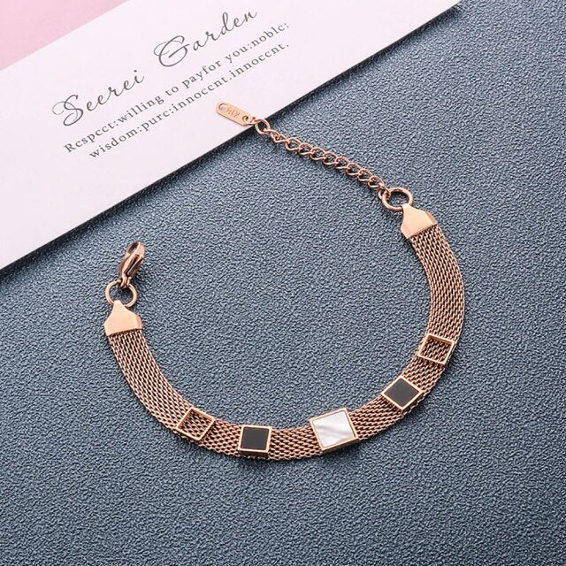 Mesh Link Chain Bracelet